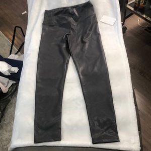 Pleather leggings